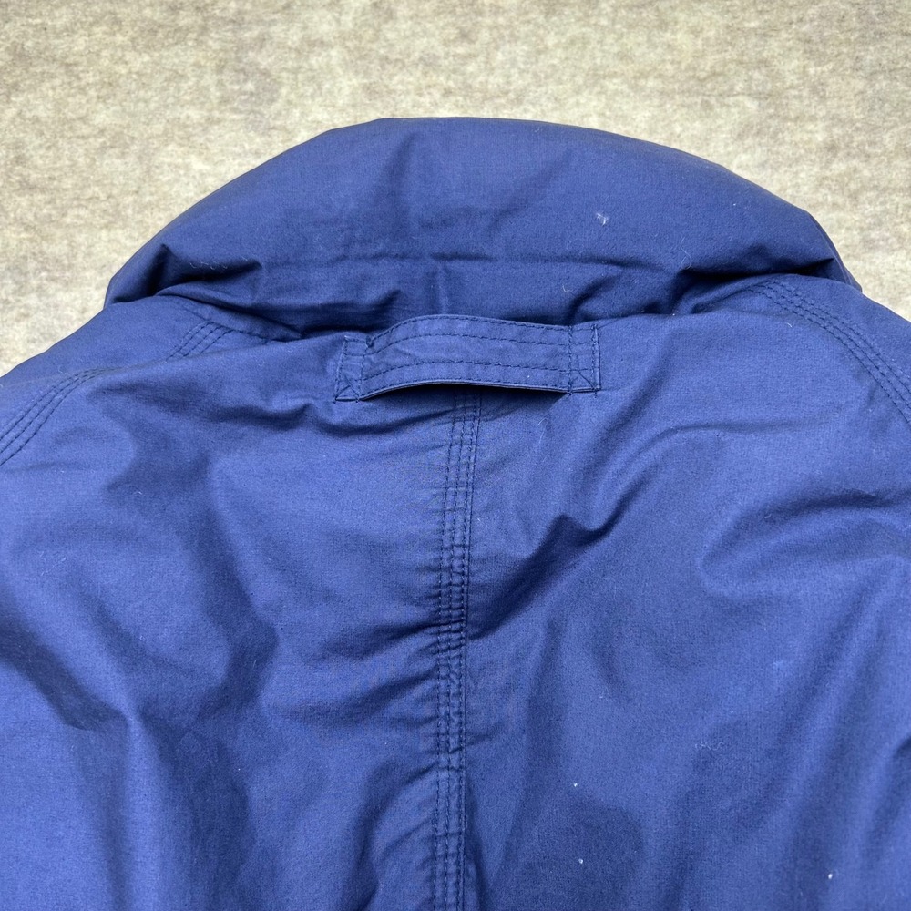 Vntg John Ashford Mens‎ Blue Down Puffer Jacket Heavyweight Quilted Coat XL - Picture 8 of 8